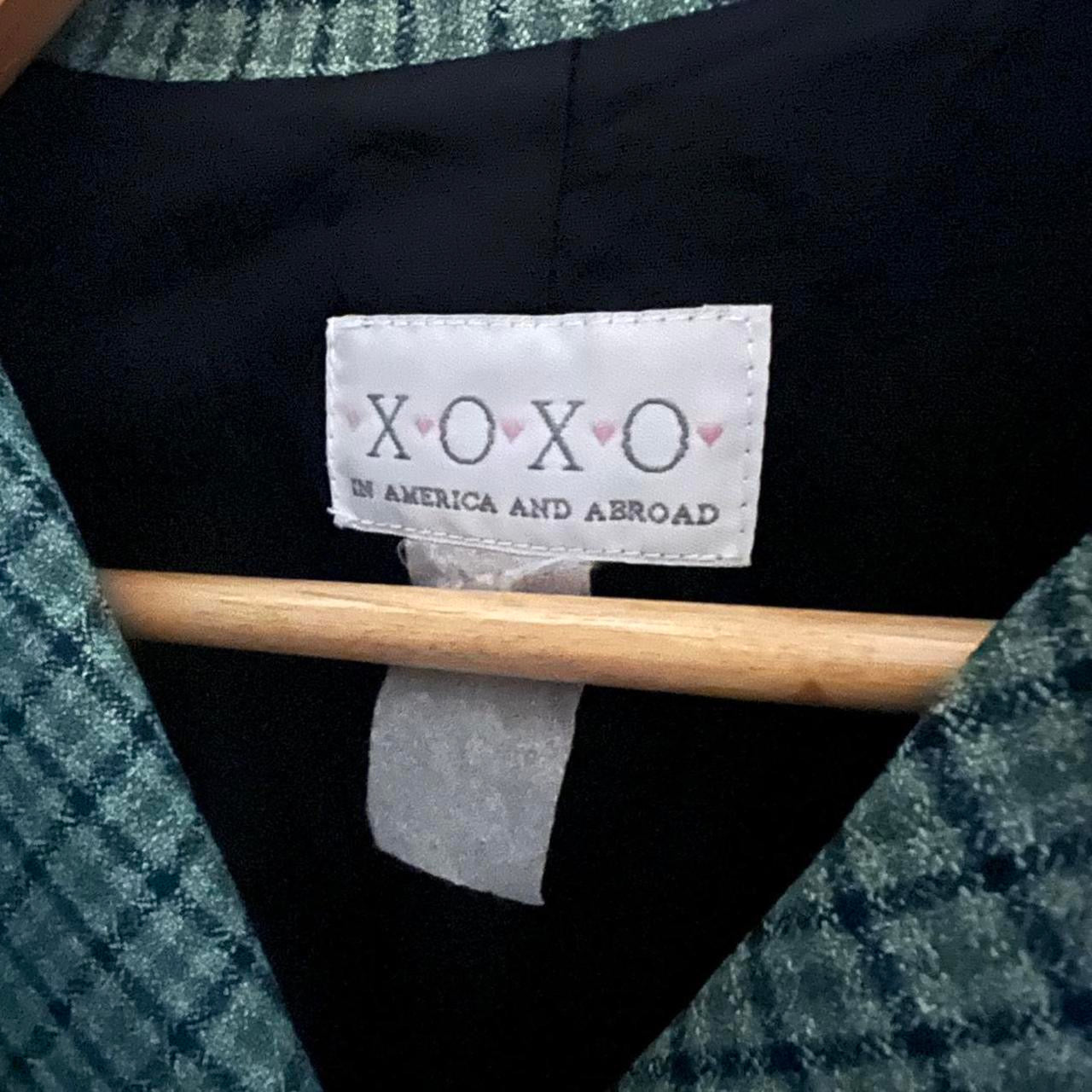 Green Plaid Blazer Jacket