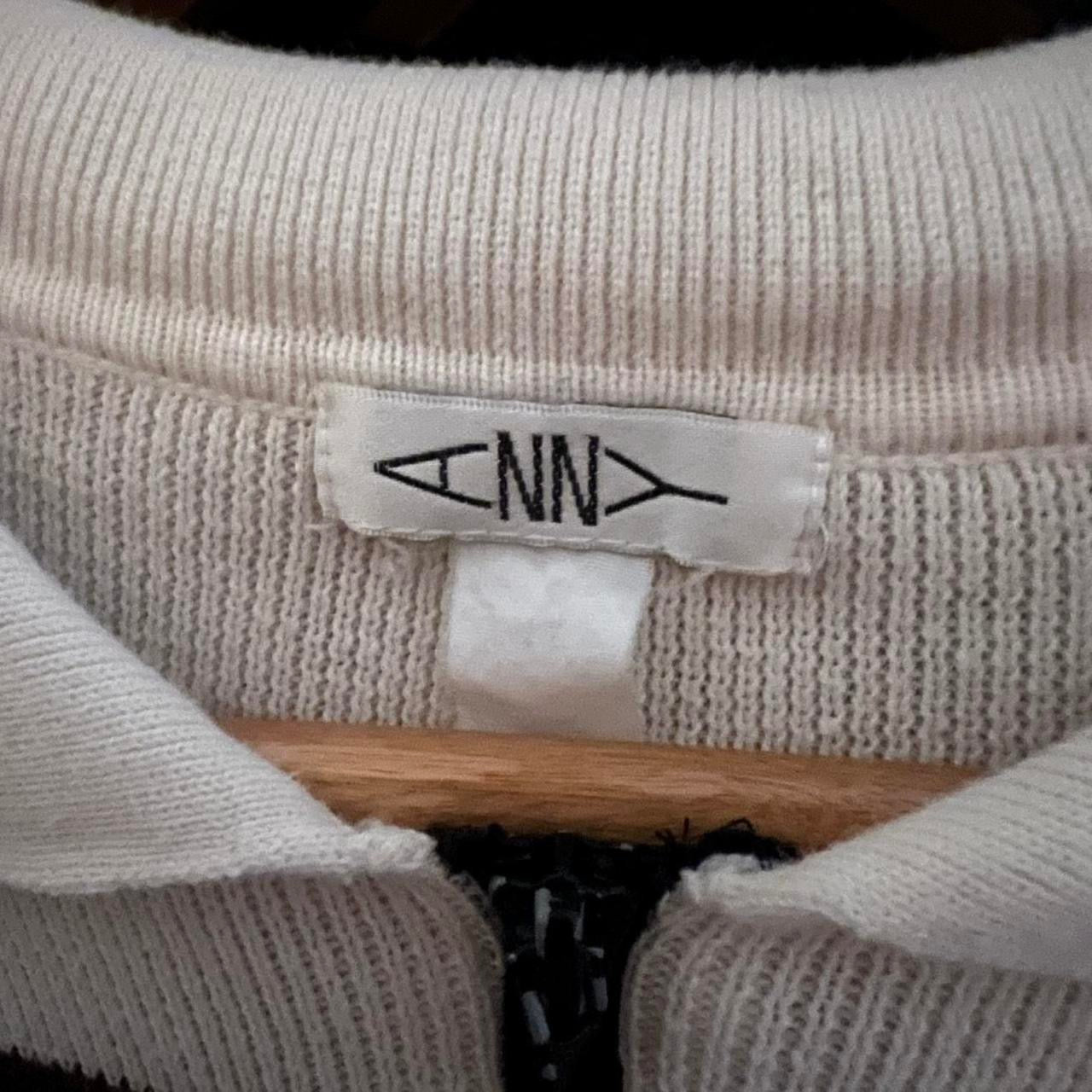Striped Double Zip Collared Tee