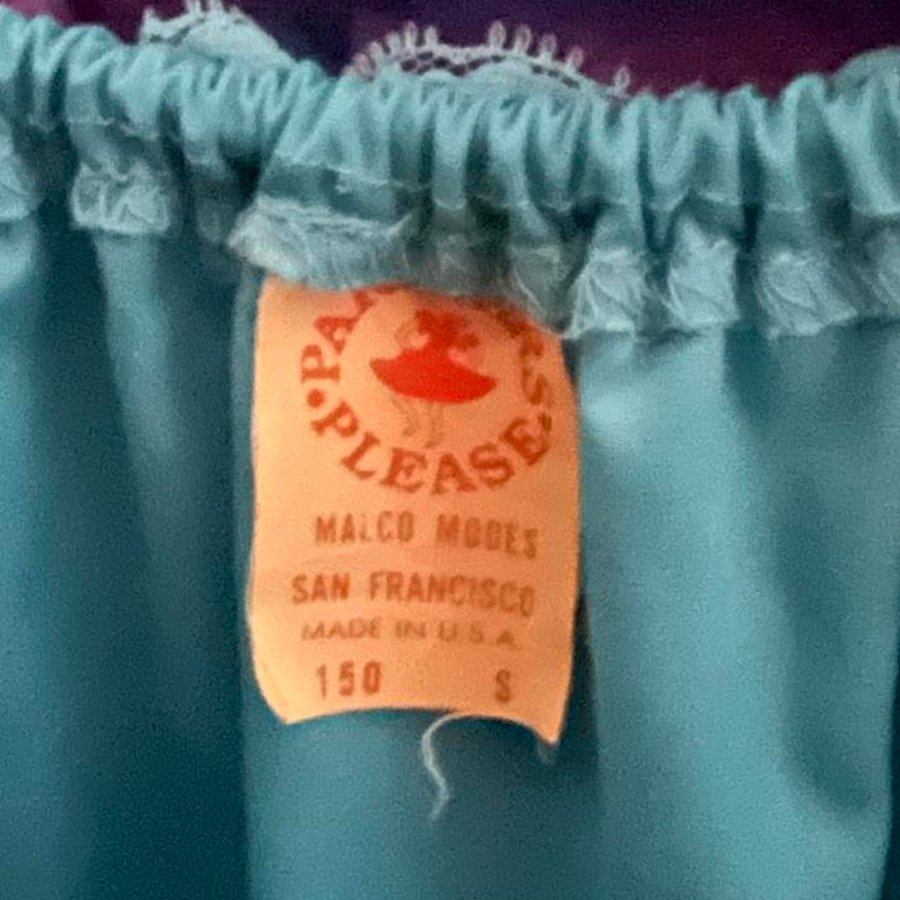 Aqua Ruffled Peasant Blouse