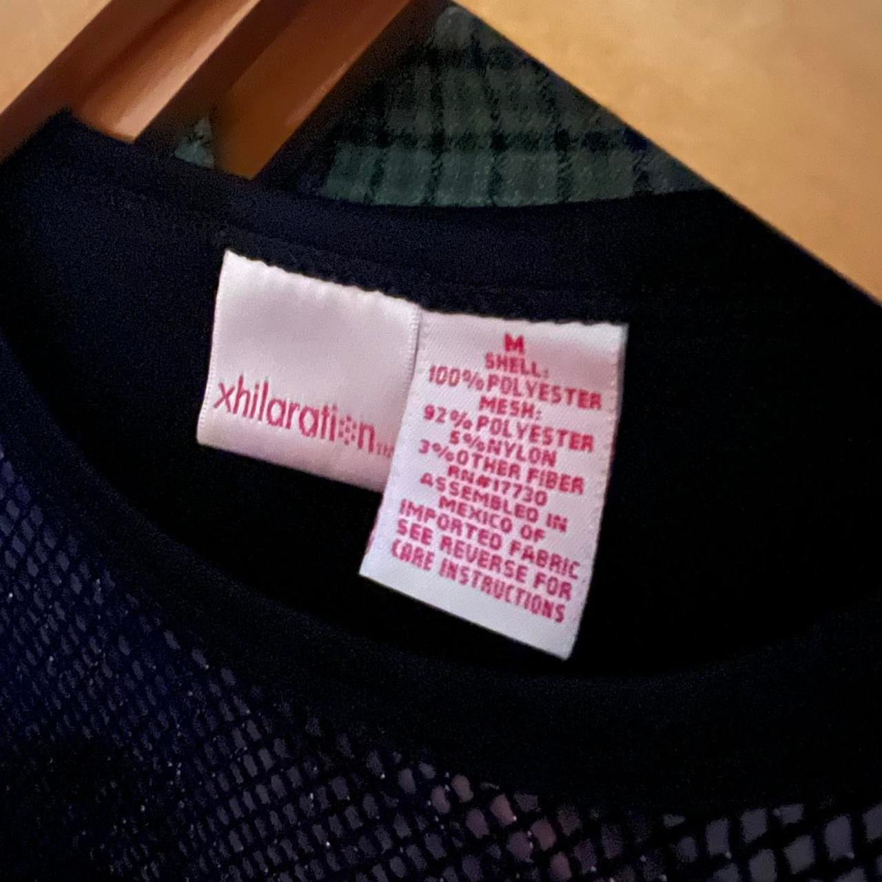 Fishnet Mesh Digi Print Long Sleeve Top