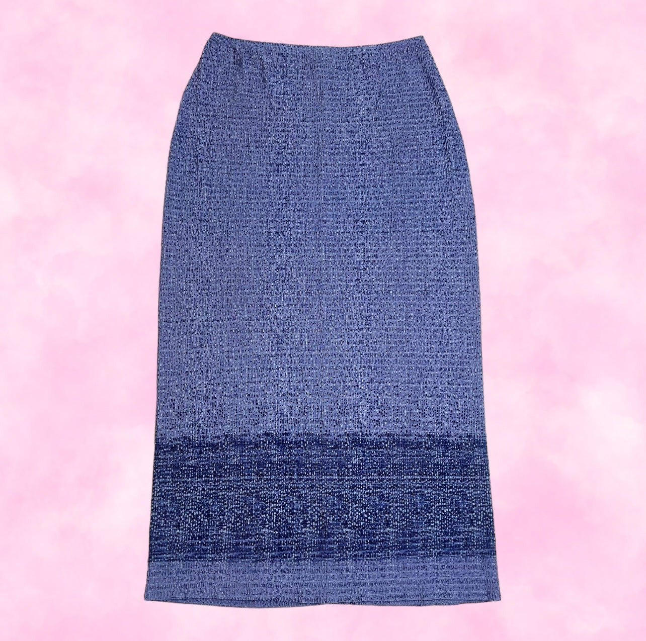 Periwinkle Speckled Maxi Skirt