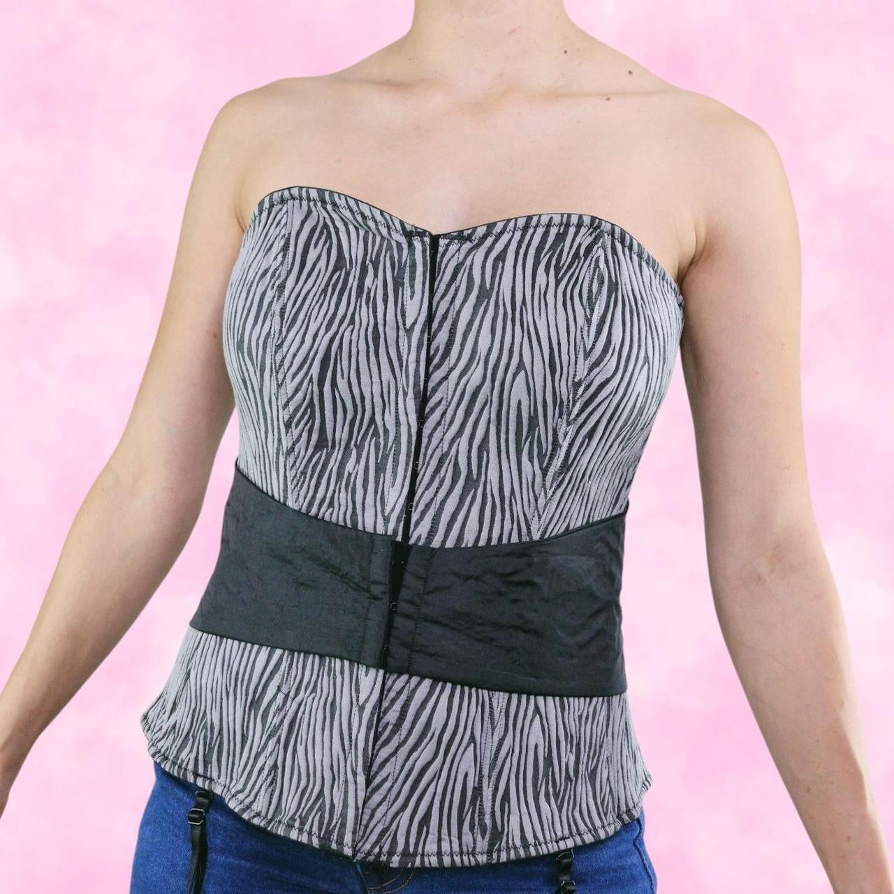 Zebra Print Corset