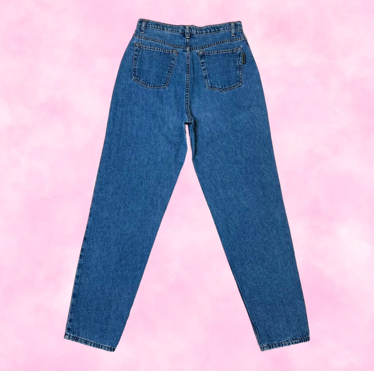 Medium Wash High Waisted Mom Jeans