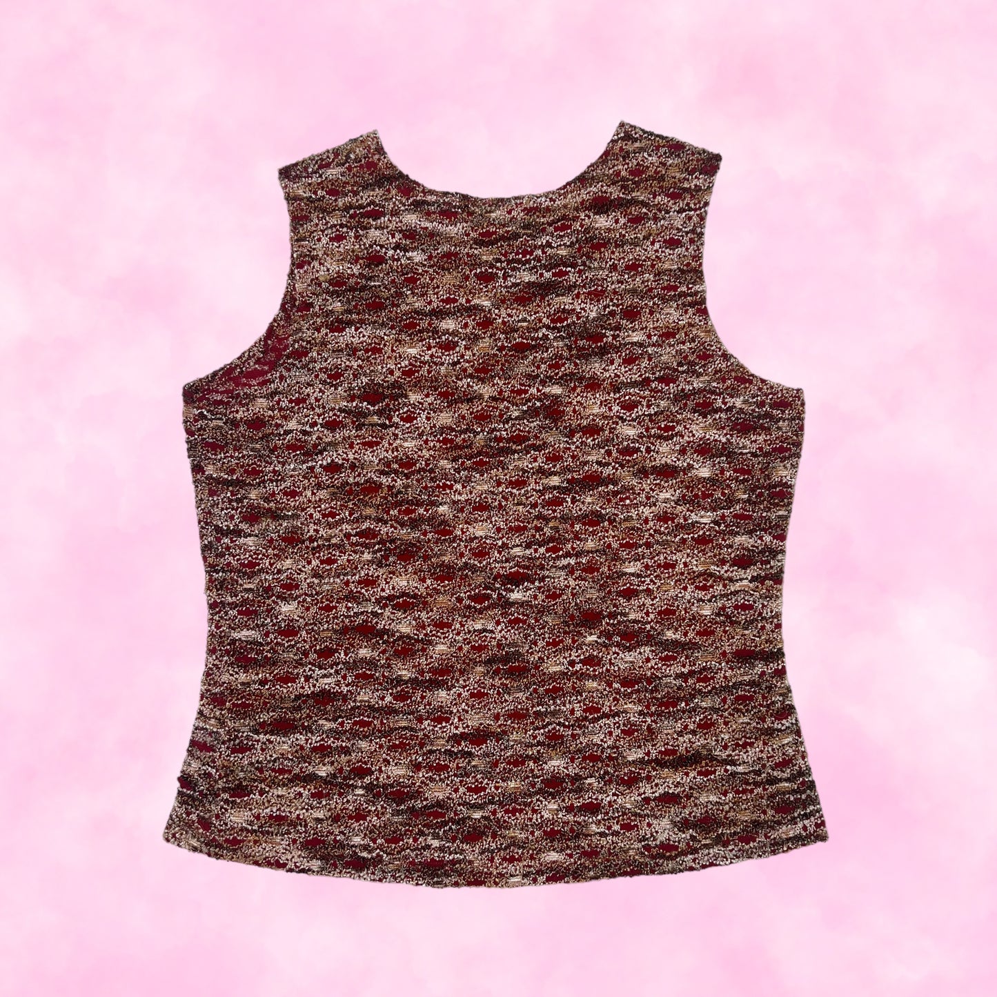 Earthy Textured Tank Top