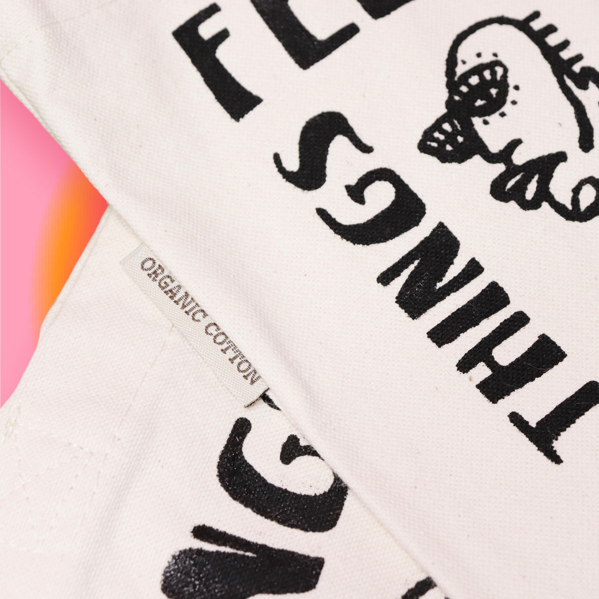 Custom Made "Feeling Things" Tote Bag